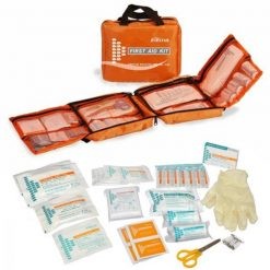 First Aid Bag,orange 8 - 12 Person