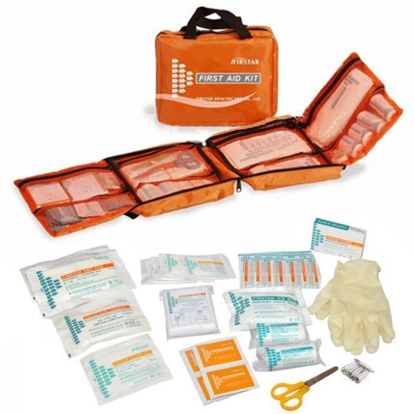 First Aid Bag,orange 8 - 12 Person First Aid Bag,orange 8 - 12 Person