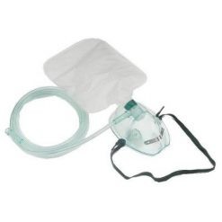 Re-breathing Mask Bag + 2m Tube