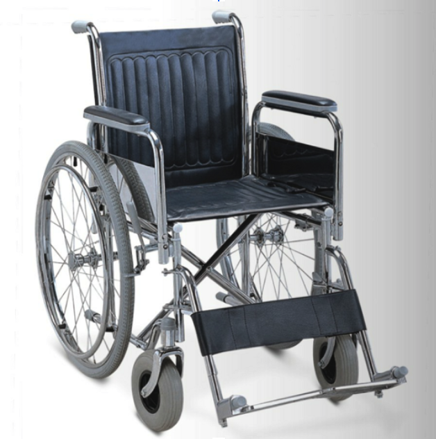 FS901-46 wheelchair Steel Detachable Arm and Footrest 46 cm